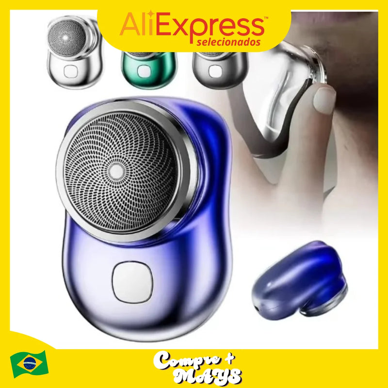 Mini Portable Shaver Electric Rechargeable Waterproof Compact Ergonomic Design Ideal for Travel and Daily Use High